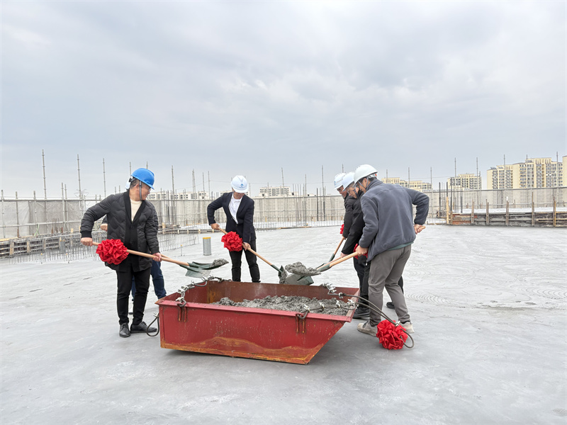 封顶筑梦启新程，冠亚聚力耀未来|冠亚恒温新工厂封顶仪式圆满举行!-无锡冠亚恒温制冷